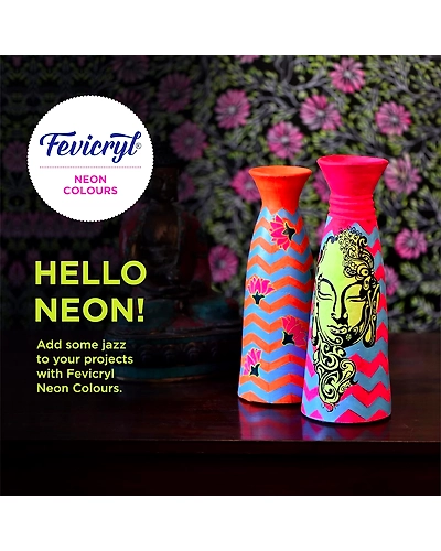 FEVICRYL NEON COLOUR KIT [4*15ML]-1