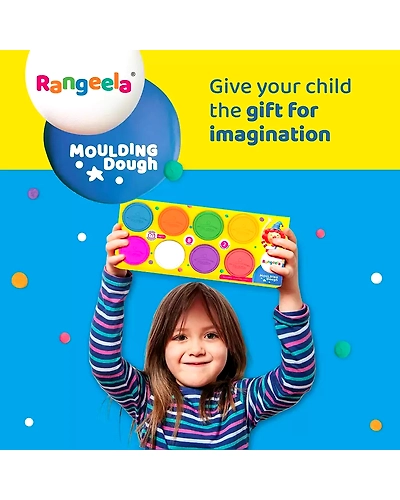 RANGEELA MOULDING DOUGH[8X25GM= 200gm]-1