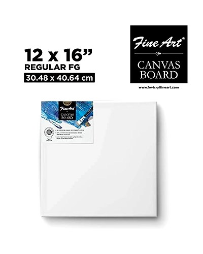 CANVAS BOARD/ 12 X 16 (A3)-1