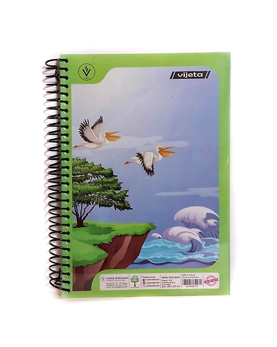 Vijeta A4 Spiral Notebook MRP 180 (29.7x21)-3