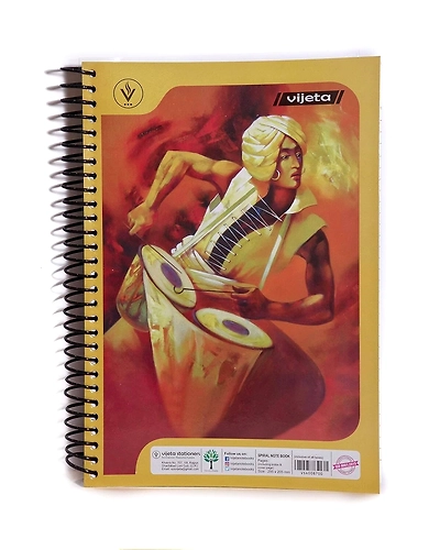 Vijeta A4 Spiral Notebook MRP 340 (29.7x21)-1