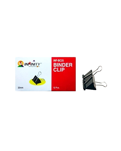 Infinity Binder Clip 25mm-1