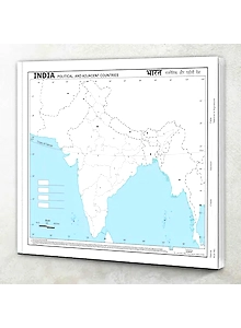 Map India Political (100sheets)
