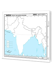Map India Physical (100sheets)
