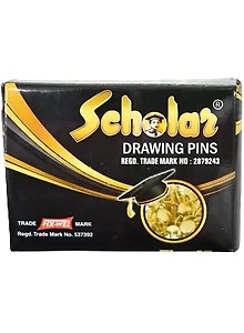 Scholar Drawing Pin (Big) Brassed
