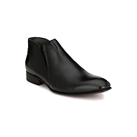 HARRYKAN - 2107 BLACK LEATHER SHOES-UK10