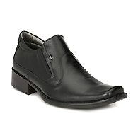 LEO - 1414 BLACK FORMAL LEATHER SHOES-UK10