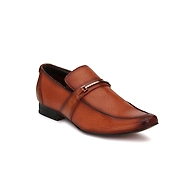 JAMES - 7859 TAN LEATHER SHOES-UK10