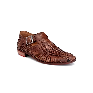 STAR - 7722 TAN LEATHER PARTY WEAR-STAR-7722UK9