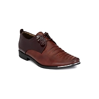 METALICO - 6958 BROWN LEATHER PARTY WEAR