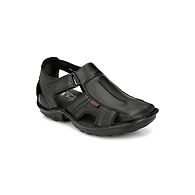 DRAGON - 9254 BLACK SANDALS-UK6