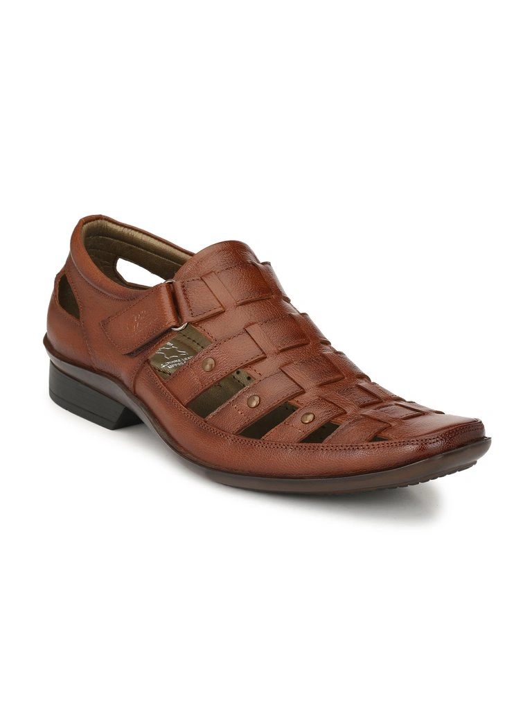 Buy Brown Sandals for Men by Hitz Online | Ajio.com