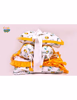 Baby Bedding  5 pieces set Baby Panda  With pillow-5P002-WP-sm