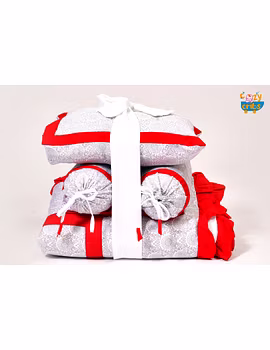 Baby Bedding  5 pieces set Abstract With pillow-5P004-WP-sm