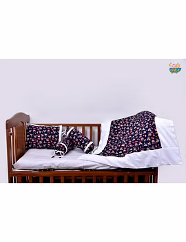 Baby Bedding  5 pieces set Fire-Fox With pillow-2-sm