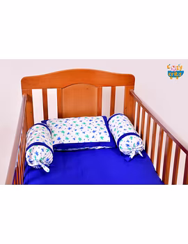 Baby Bedding  5 pieces set Flowers With pillow-2-sm