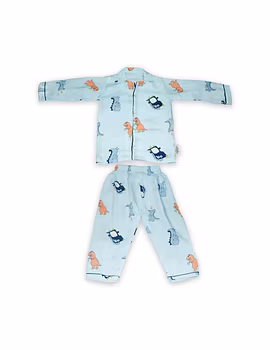 Dinosaur Night Suit-NS002-2-3Years-sm