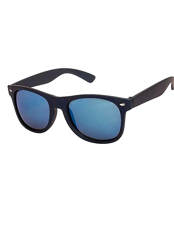 VESPL UV Protected Matte Finish Blue Mercury Square Sunglasses-V-2311-V-2311