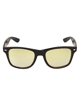 VESPL Black Full Rim Square UV 400 Protected Medium (Size-54) Sunglasses - V-2108-1-sm