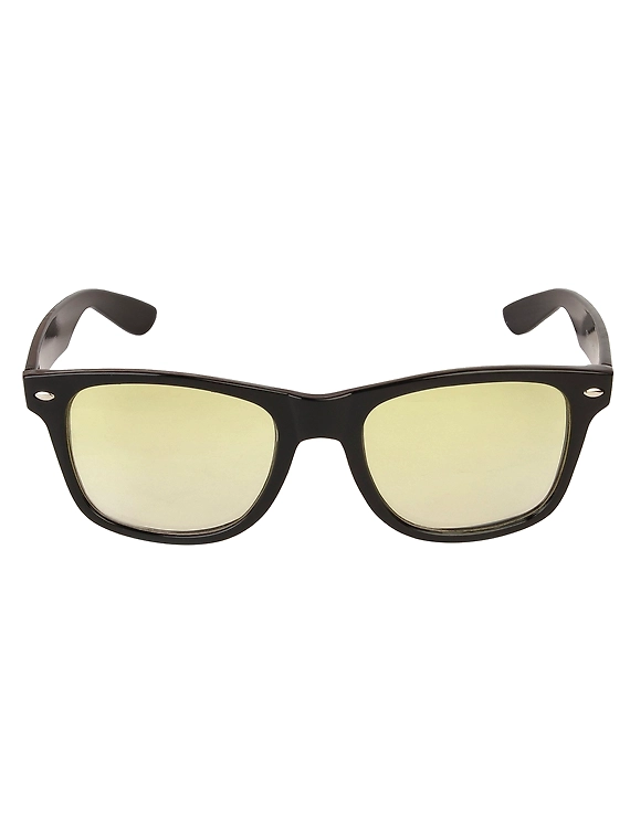 VESPL Black Full Rim Square UV 400 Protected Medium (Size-54) Sunglasses - V-2108-1