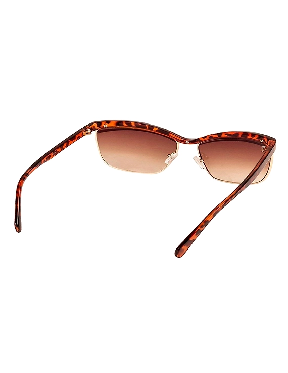 VESPL UV Protected Cat Eye Women's Sunglasses - (V-6901|60|Brown Color Lens)-2