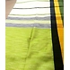 Cream Color Khadi Handloom Cotton Saree With Running Blouse-Cream-1-sm
