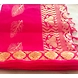 Fuchsia Color Handwoven Gadwal Saree with Running Blouse-Fuchsia -1-sm