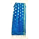 Blue Color Cotton Silk Saree With Running Blouse-SACS02-sm