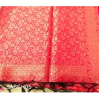 Black Color Bhagalpuri Ghicha Silk Saree with Running Blouse