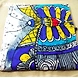 SABCM018 Grey Color Handwoven Hand Batik and Hand Painted Cotton Mulmul Saree With Running Blouse-2-sm