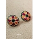 JE015 Meenakari Enamel Bronze Ear Tops-JE015-sm