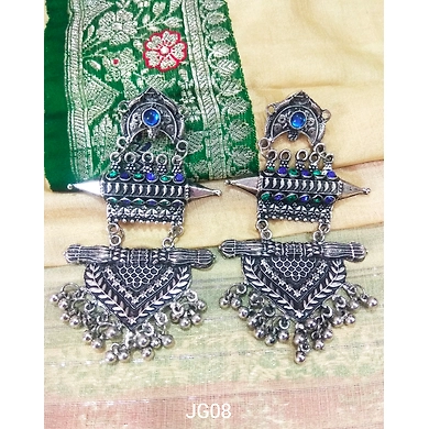 JG08 Oxidised earrings-1