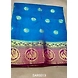 Blue  Color Raw Silk Saree With Running Blouse-Blue-1-sm