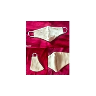 FM09 Cotton Lucknow Chikankari Face Masks