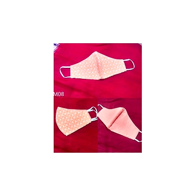FM09 Cotton Lucknow Chikankari Face Masks-2
