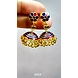JE024 Meenakari Enamel Bronze Jhumka Earrings-3-sm