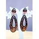 JE022 Meenakari Enamel Bronze Earrings-JE022-sm