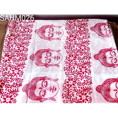 SAHMCM026 Cotton Mulmul-Hyderabadi Muslin Saree-1