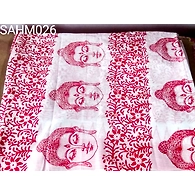 SAHMCM026 Cotton Mulmul-Hyderabadi Muslin Saree