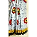 SABCM020 Handwoven Hand batik and Hand Painted Cotton Mulmul Saree with Running Blouse-SABCM020-sm