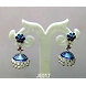 JE017 Meenakari Enamel Bronze Jhumka Earrings-1-sm