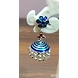 JE017 Meenakari Enamel Bronze Jhumka Earrings-JE017-sm