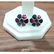 JE021 Meenakari Enamel Bronze Ear Tops-1-sm