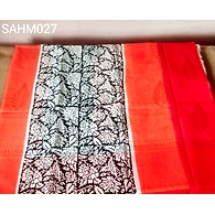 SAHMCM027 Cotton Mulmul-Hyderabadi Muslin Saree
