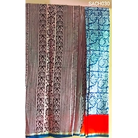 SACH030 Chanderi Silk Saree with Running Blouse Piece