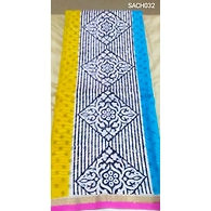 SACH032 Chanderi Silk Saree with Running Blouse Piece