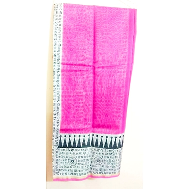 SACH033 Chanderi Silk Saree with Running Blouse Piece-1