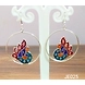 JE025 Meenakari Enamel Bronze Earrings-JE025-sm