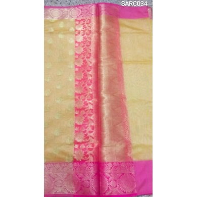 SARC034 Benarasi Resham Cotton Saree with Running Blouse-1