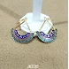 JE030 Meenakari Enamel Bronze Earrings-JE030-sm